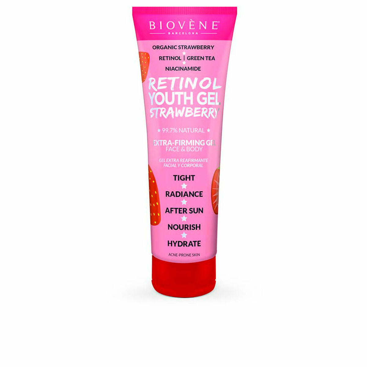 Firming Cream Biovène Strawberry 200 ml