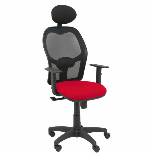 Office Chair with Headrest Alocén P&C B10CRNC Red P&C