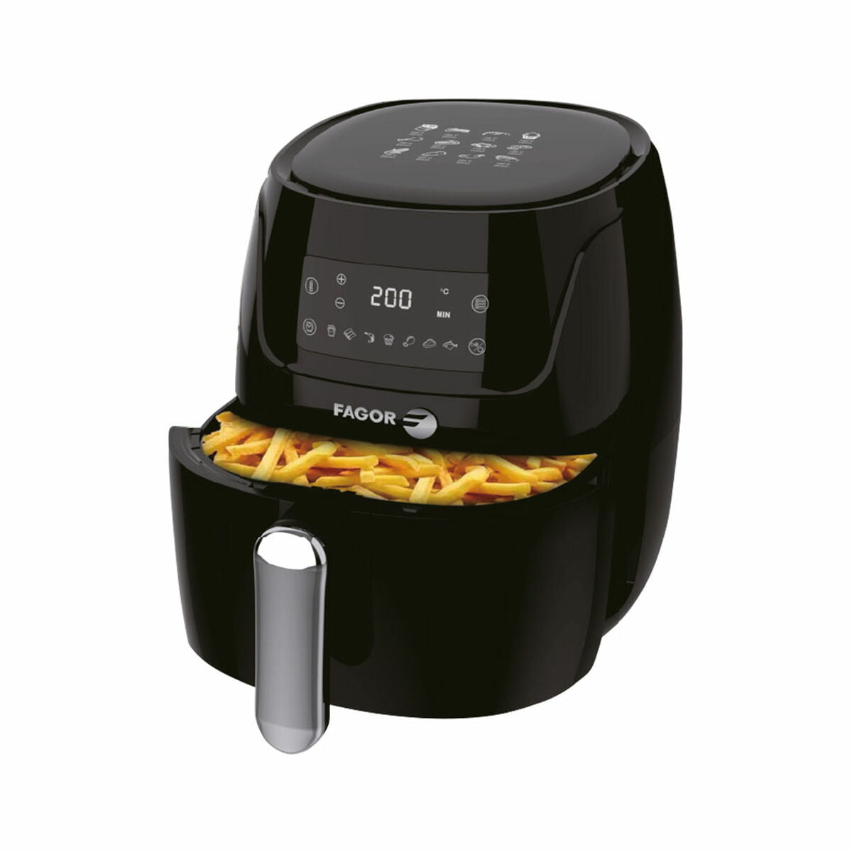 Air Fryer Fagor Naturfry fge7822 Sort 1800 W 5,7 L