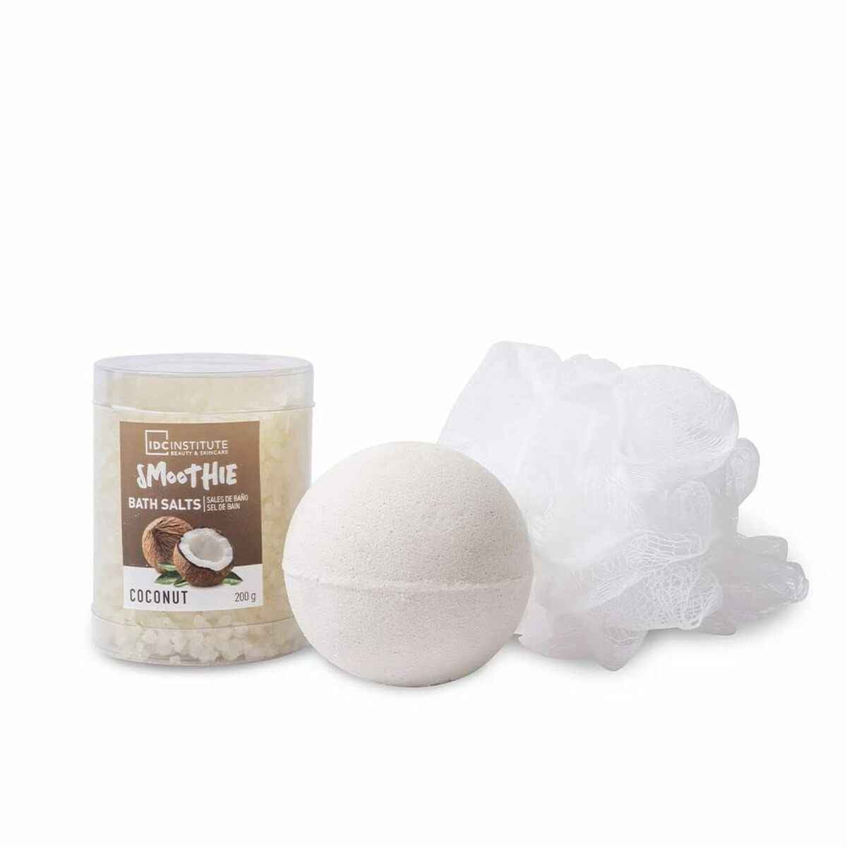 Bath Set IDC Institute Smoothie Coconut 3 Pieces IDC Institute