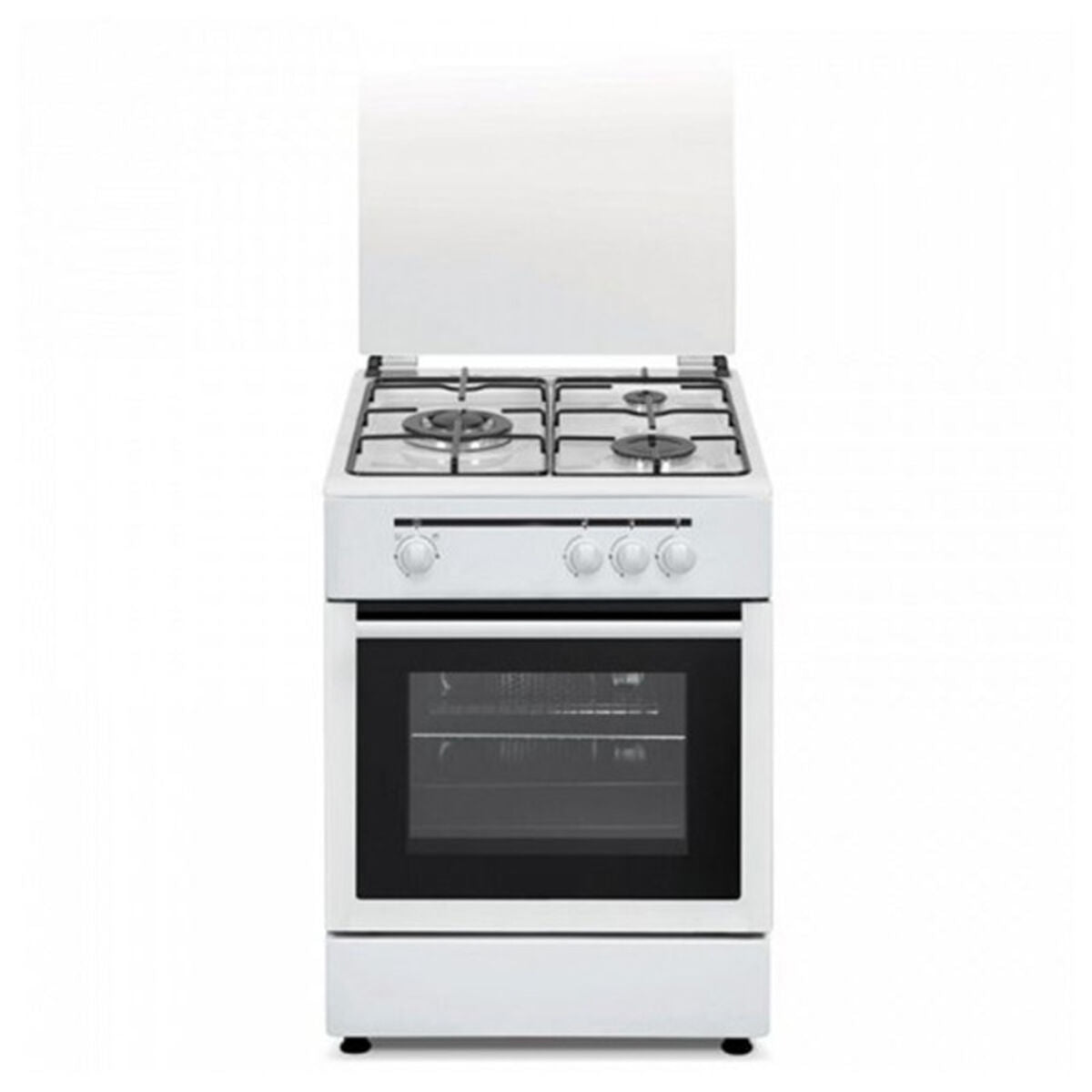 Gaskomfur Vitrokitchen CB5530BB 50 x 55 x 85 Hvid