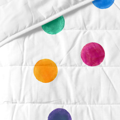 Bedspread (quilt) HappyFriday HF Confetti Multicolour 180 x 260 cm