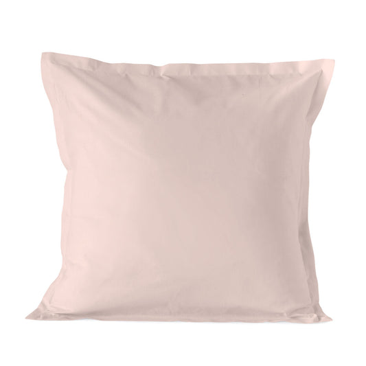 Pillowcase HappyFriday Basic Light Pink 60 x 60 cm (2 Units) HappyFriday