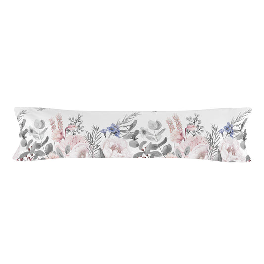 Pillowcase HappyFriday Delicate bouquet Multicolour 45 x 155 cm HappyFriday