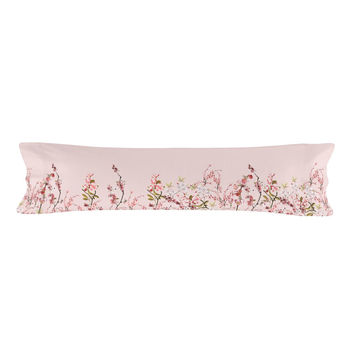 Pillowcase HappyFriday Chinoiserie rose Multicolour 45 x 155 cm HappyFriday