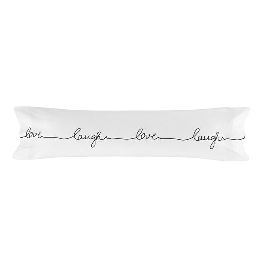 Pillowcase HappyFriday Blanc Live Multicolour Double 45 x 155 cm HappyFriday