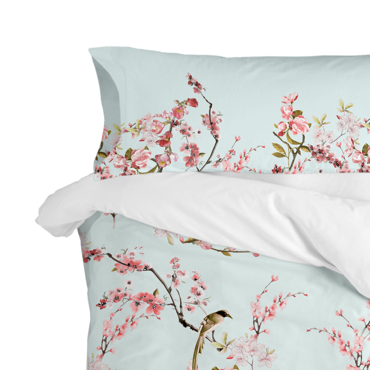 Pillowcase HappyFriday Chinoiserie Multicolour 45 x 155 cm HappyFriday