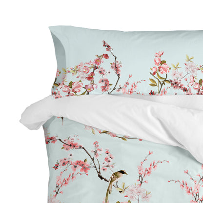 Pillowcase HappyFriday Chinoiserie Multicolour 45 x 155 cm HappyFriday