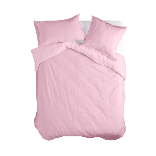 Nordic cover HappyFriday Basic Light Pink 140 x 200 cm