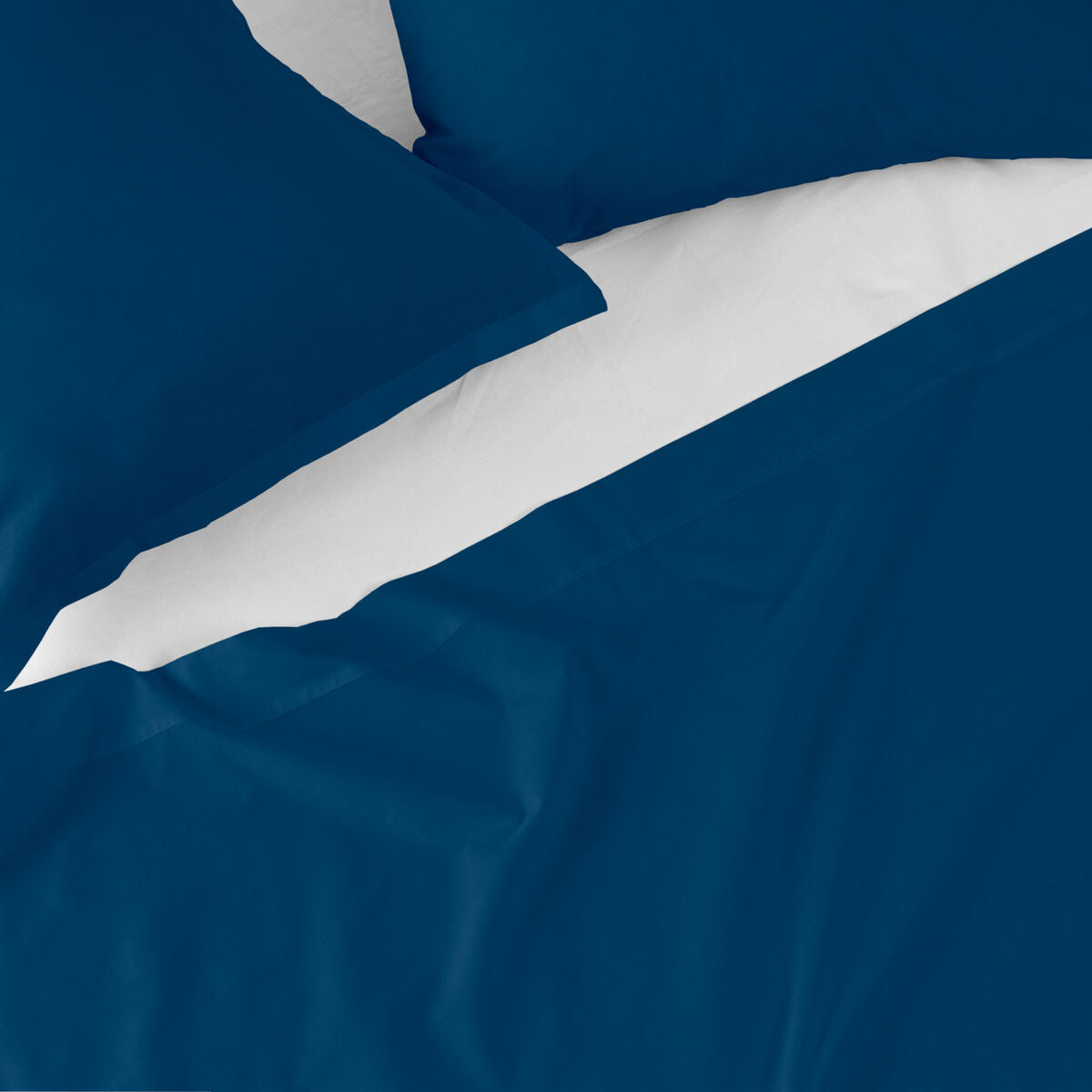 Top sheet HappyFriday Basic Navy Blue 210 x 270 cm HappyFriday