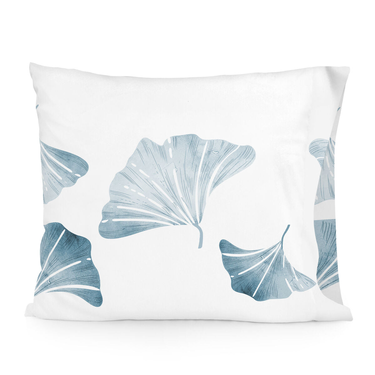 Pillowcase HappyFriday Blanc Ginkgo Multicolour 60 x 70 cm HappyFriday