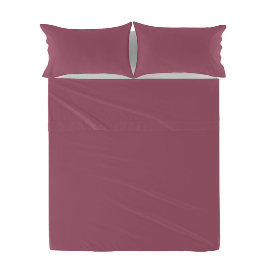 Top sheet HappyFriday Basic Magenta 180 x 270 cm HappyFriday