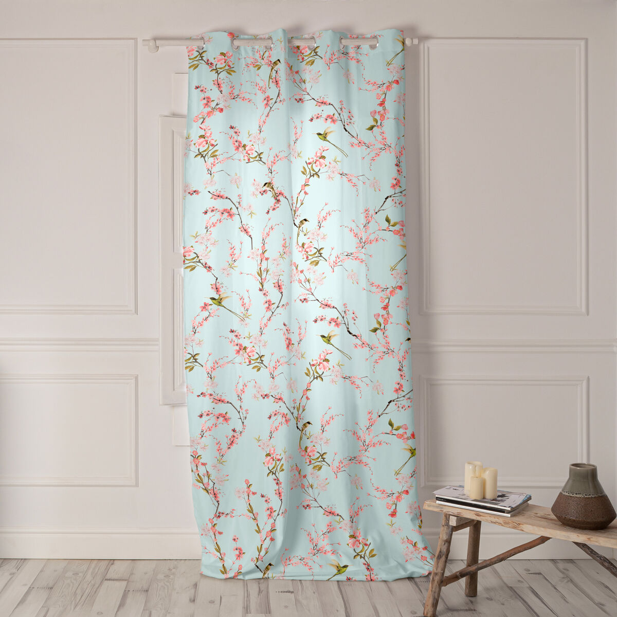 Curtains HappyFriday Chinoiserie Multicolour asiatico/oriental 140 x 300 cm