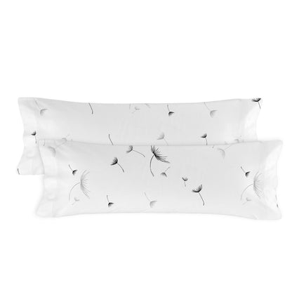 Pillowcase HappyFriday Blanc Dandelion Multicolour 45 x 125 cm HappyFriday