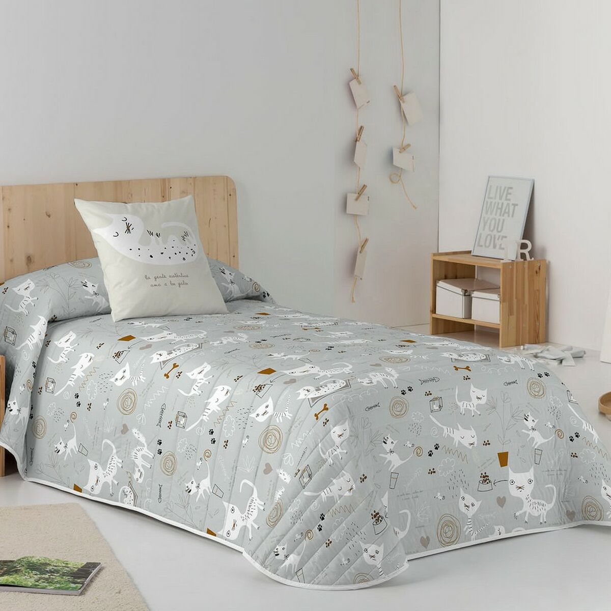 Bedspread (quilt) Panzup Cats 3 Single