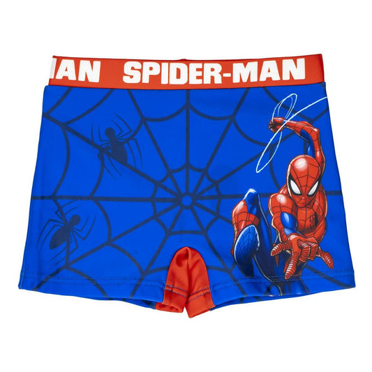 Boys Swim Shorts Spider-Man Red