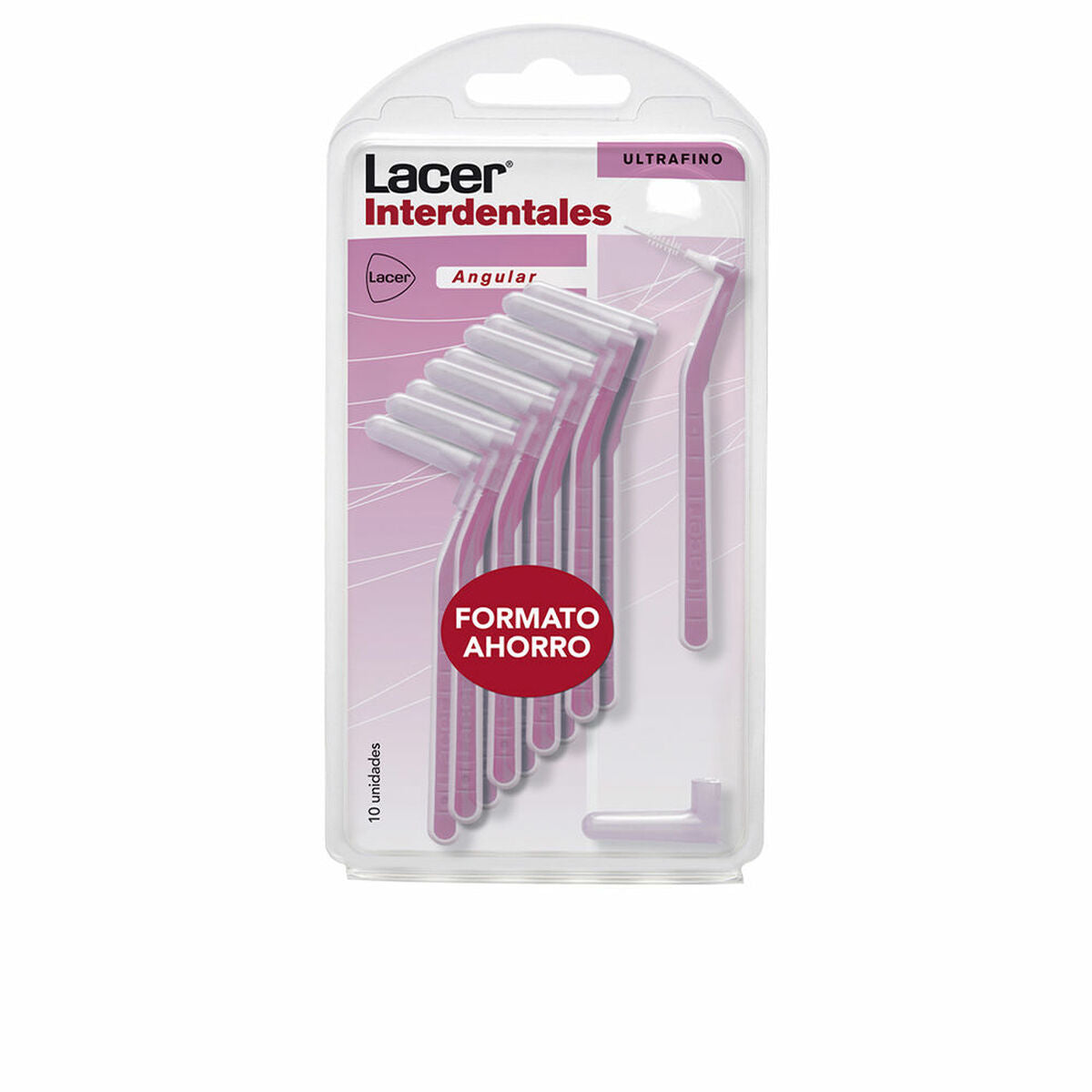 Interdental Toothbrush Lacer (10 uds) Ultrafine