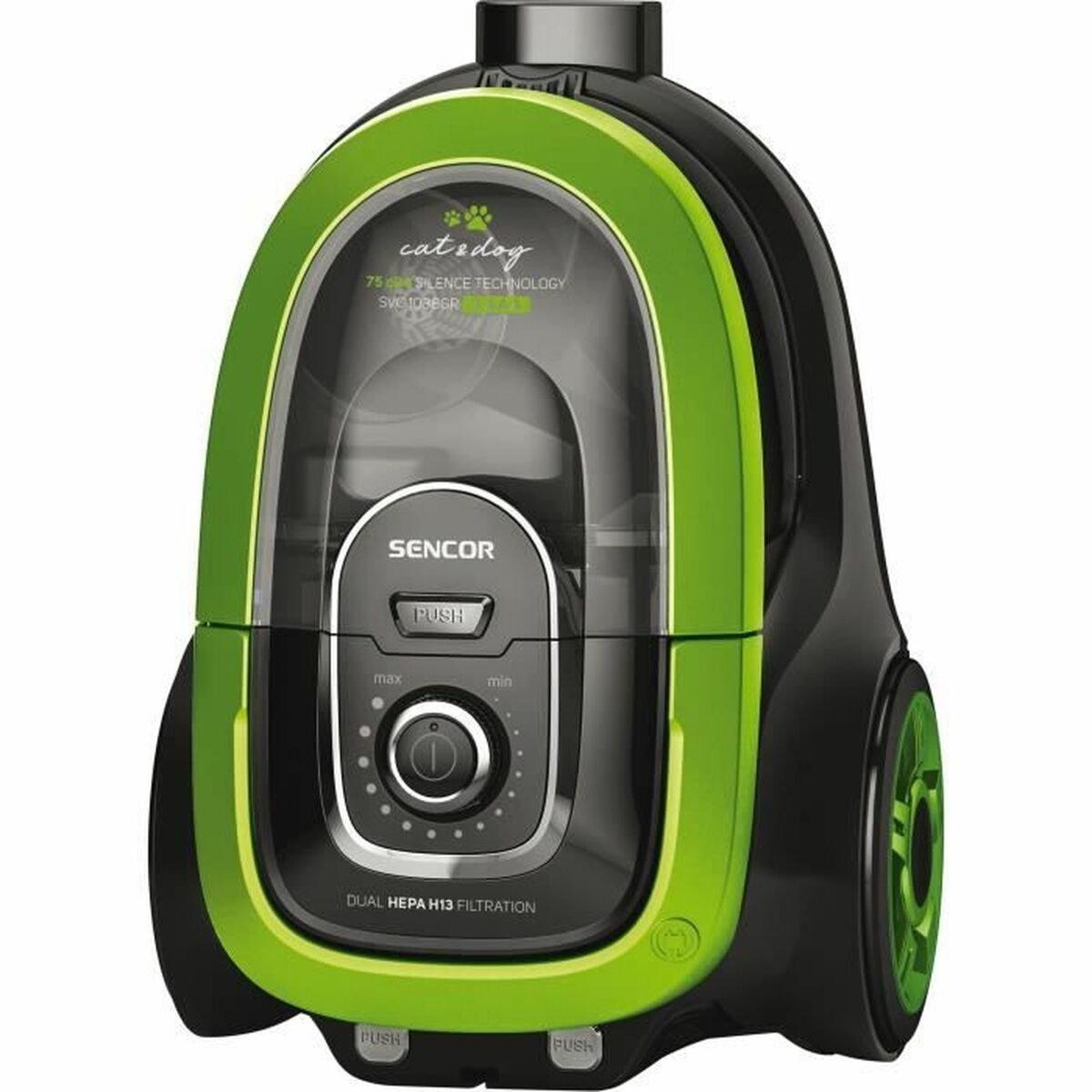 Extractor Sencor SVC 1038GR Black Green 750 W Sencor