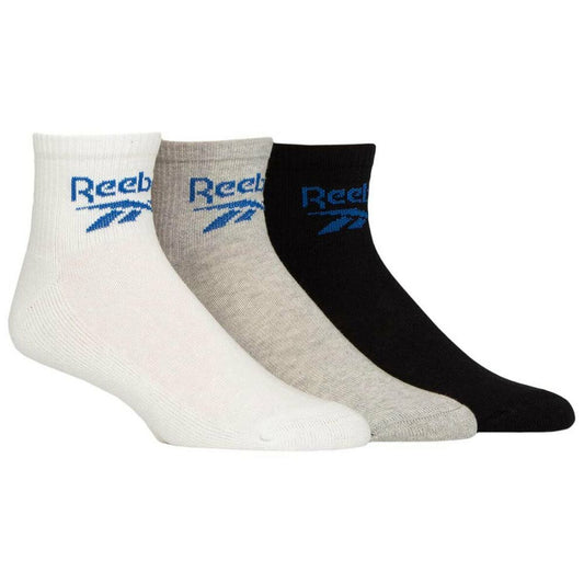 Sports Socks Reebok NKLE R 0255 White