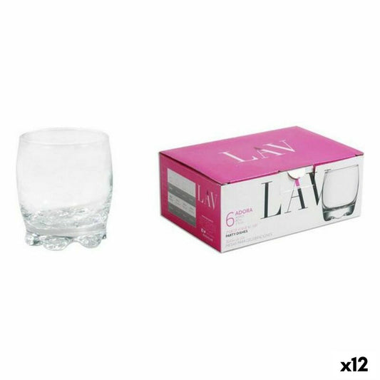 Sæt med shotglas LAV 596155 (12 enheder) (80 ml)