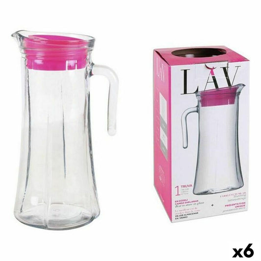 Gennemsigtig glaskande LAV LV-TRU140 PK0001RP (6 enheder) (1400 ml)