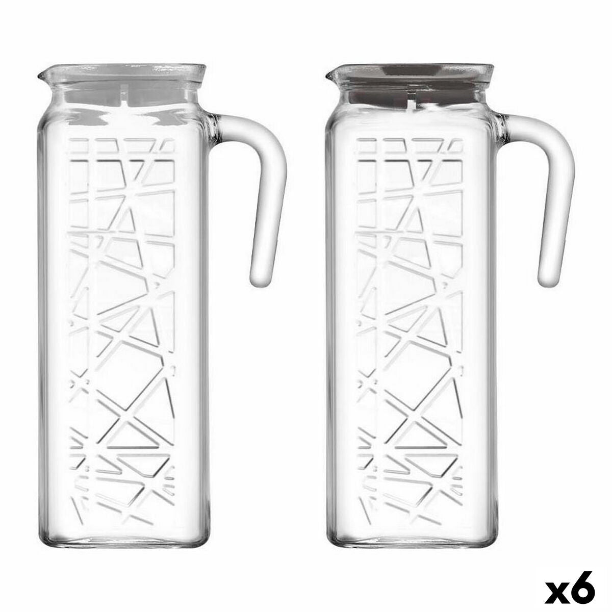 Kande LAV Line Transparent Crystal (6 enheder) (1,2 L)