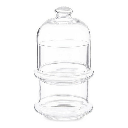 Jar Villa Patisserie Chocolates Transparent Glass 9 x 16,5 x 9 cm