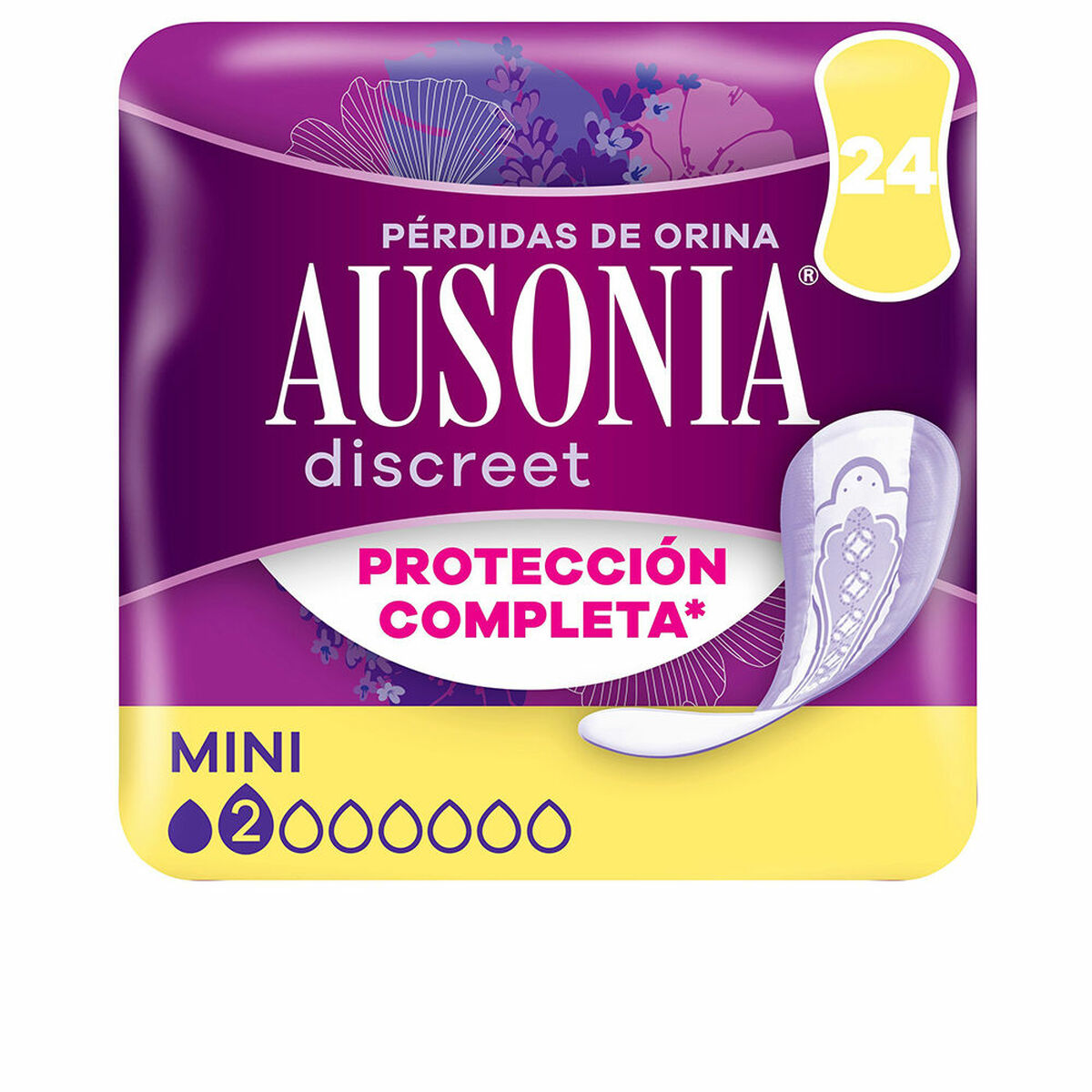 Incontinence Sanitary Pad Ausonia AUSONIA DISCREET