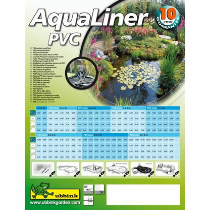 Pond Liner Ubbink AquaLiner PVC 0,5 mm 4 x 5 m ubbink