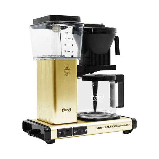 Drip Coffee Machine Moccamaster KBG 741 AO White Brass 1,25 L