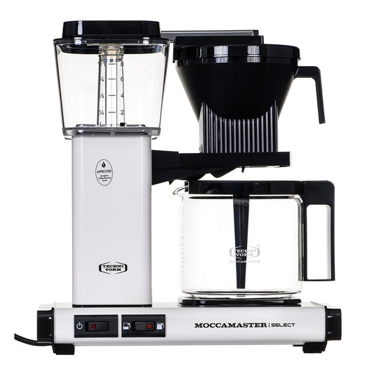 Dryp kaffemaskine Moccamaster KBG SELECT Hvid Sort 1520 W 1,25 L