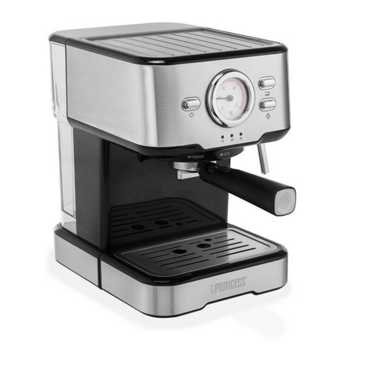 Express Manuel Kaffemaskine Princess 01.249412.01.001 1,5 L 1100W Stål 1,5 L