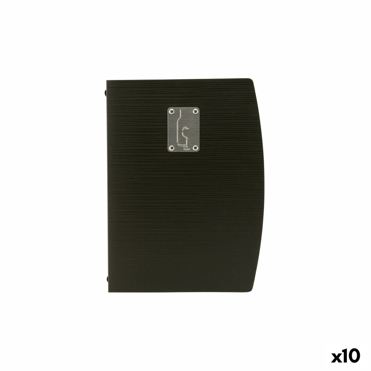 Menuholdere Securit Rio 34 x 25,5 x 1,8 cm Sort