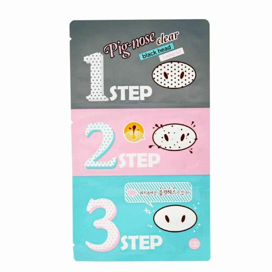 Facial Mask Peel Off Holika Holika Pig-nose Clear Black Head 3 Step Holika Holika