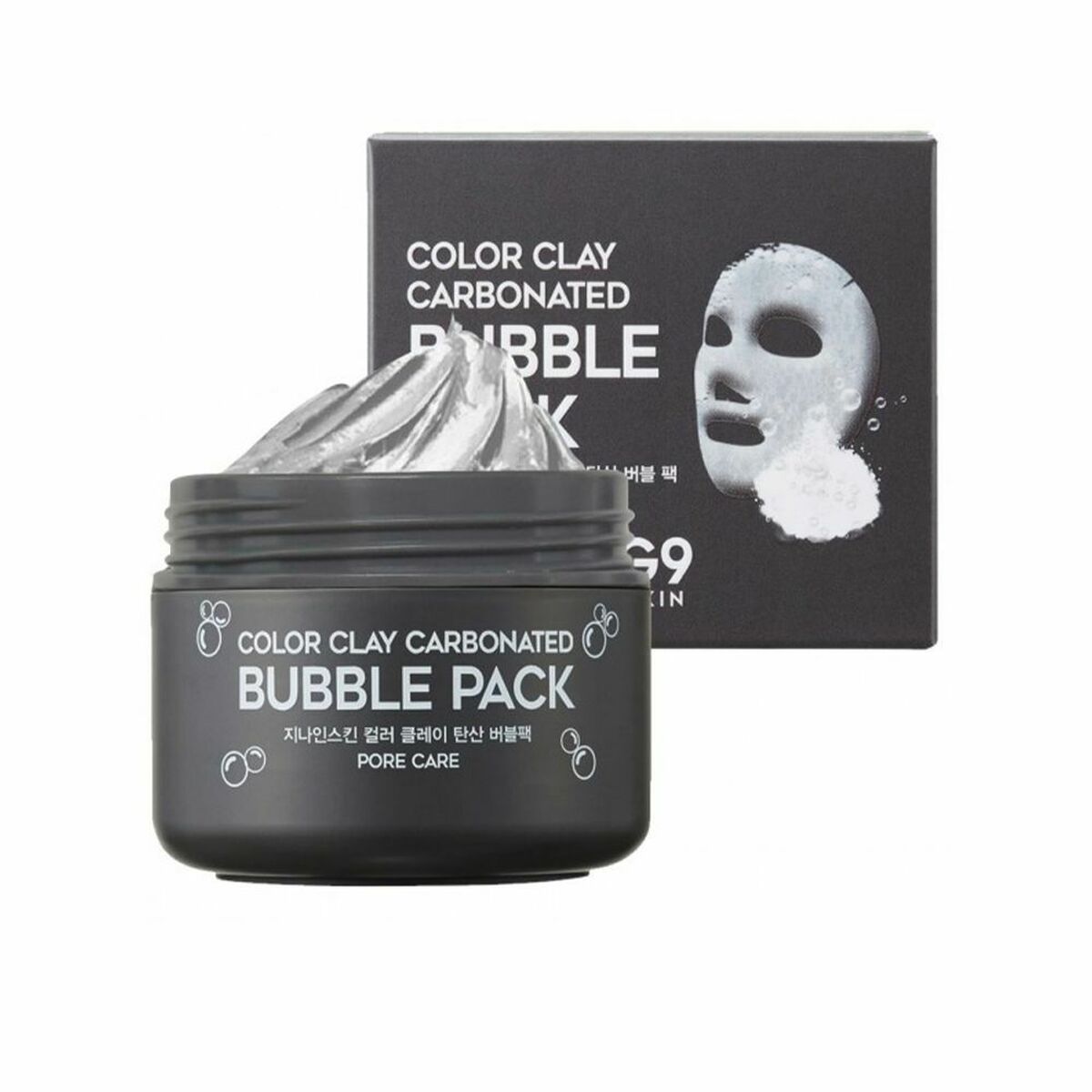 Pore Cleaning Masque G9 Skin Bubble Pack Charcoal Clay G9 Skin