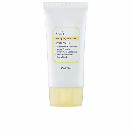 Ansigtssolcreme Klairs Sun Spf 50+