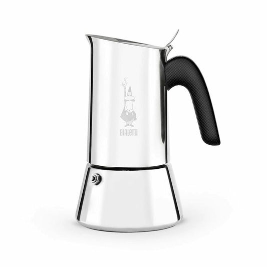 Italian Coffee Pot Bialetti Venus box Silver Stainless steel 100 ml 2 Cups