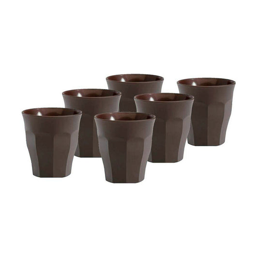 Sæt glas Duralex Picardie Brown 90 ml (6 enheder)