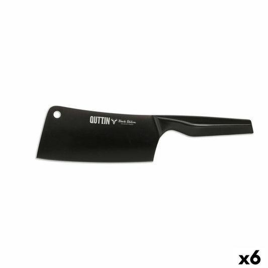 Stor kogekniv Quttin Black Edition 17,5 cm 2,5 mm (6 enheder)