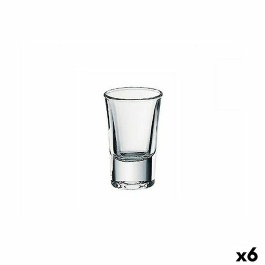 Shotglas Borgonovo Junior 350 ml 4,5 x 4,5 x 7 cm (6 enheder)