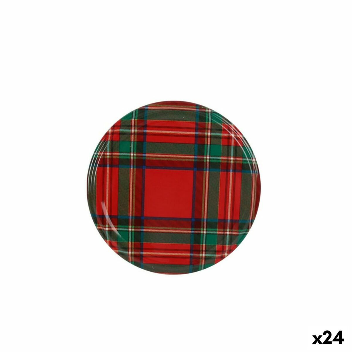 Sæt med låg Sarkap Scottish Man 6 stykker 7 x 0,8 cm (24 enheder)