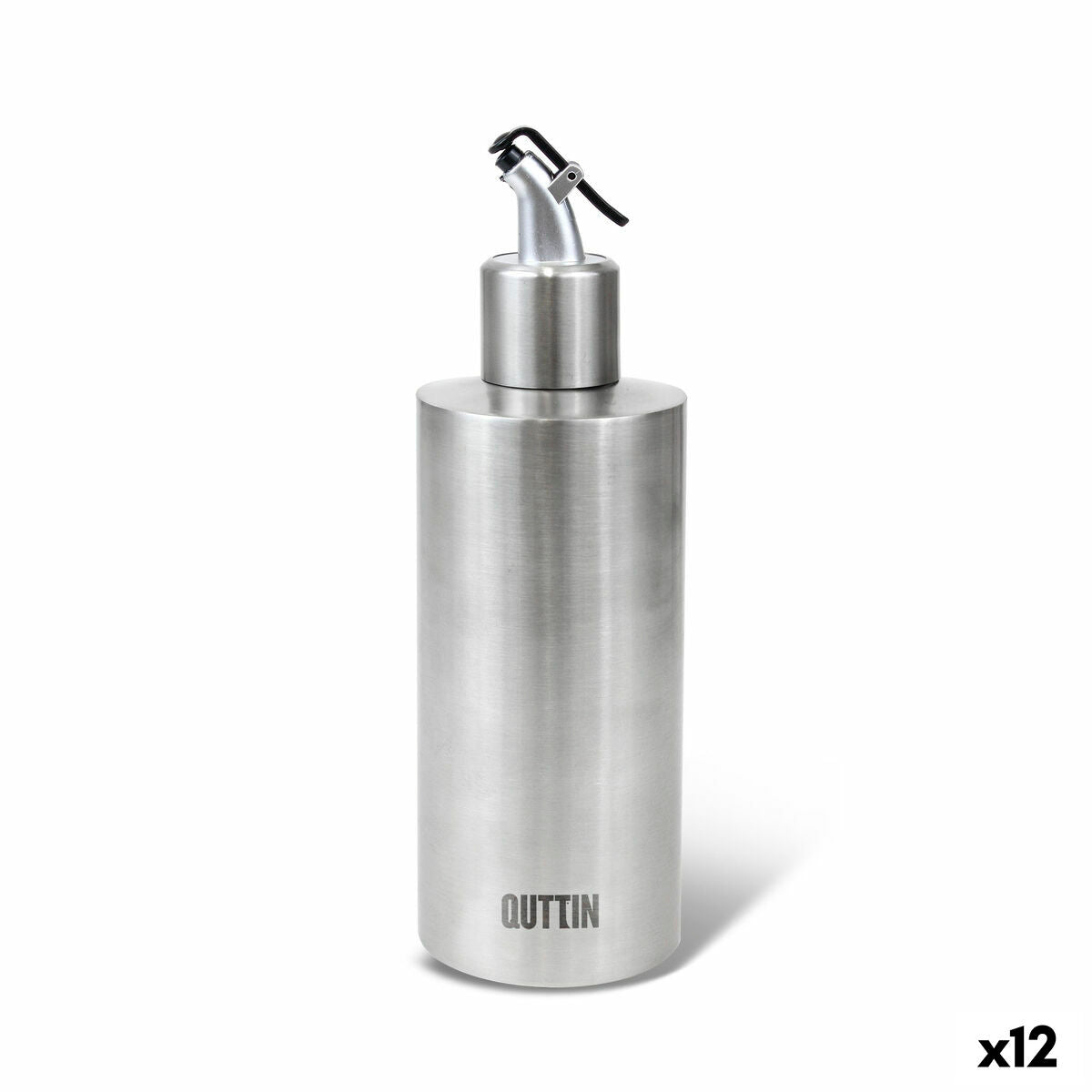 Cruet Quttin 350 ml rustfrit stål sølv (12 enheder)