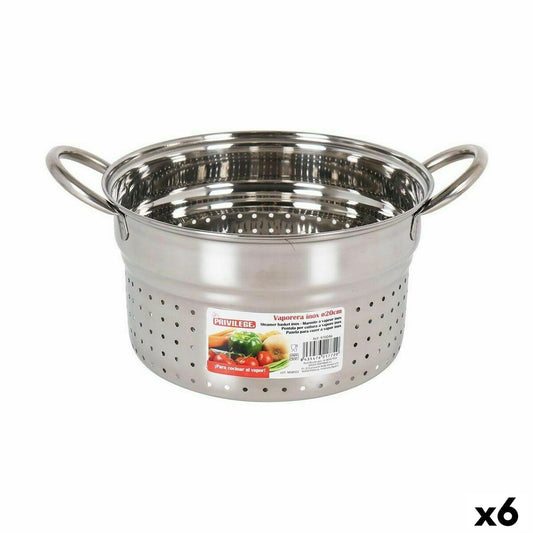 Food Steamer Privilege Pan Ø 22 x 29 x 14,5 cm (6 enheder)