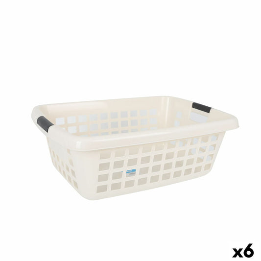 Laundry Basket Kety With handles 70 L (6 Units)