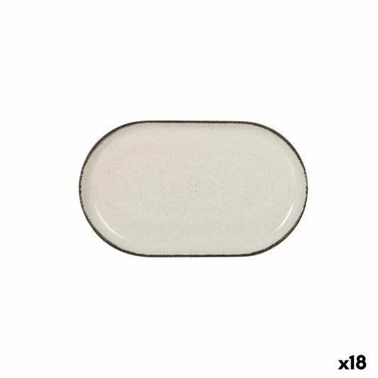 Snackbakke La Mediterránea Anllo Oval 25 x 15 x 2,2 cm (18 enheder)