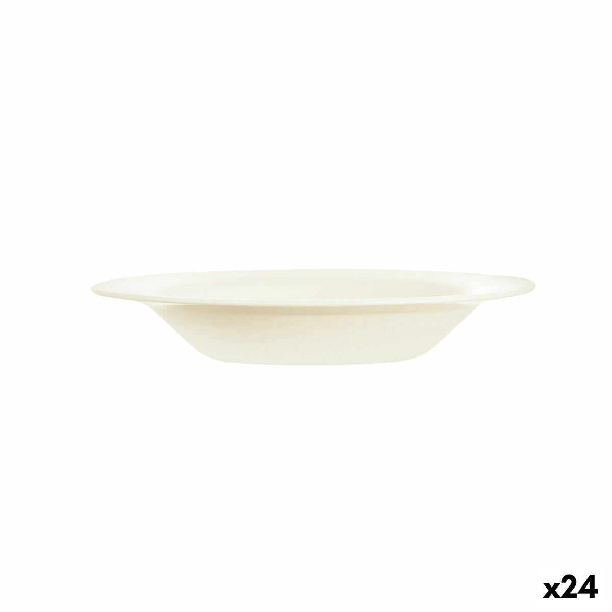 Deep Plate Arcoroc Intensity Beige Glas (22 cm) (24 enheder)