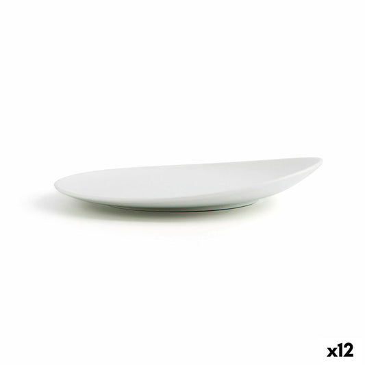 Flad tallerken Ariane Vital Coupe Keramik Hvid (Ø 21 cm) (12 enheder)