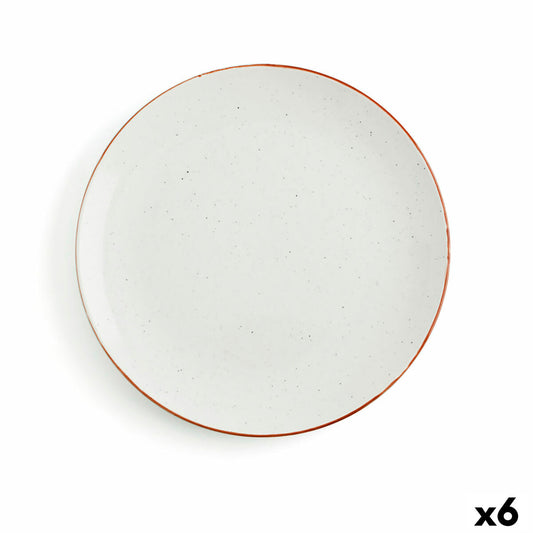 Flad tallerken Ariane Terra Ceramic Beige (Ø 29 cm) (6 enheder)