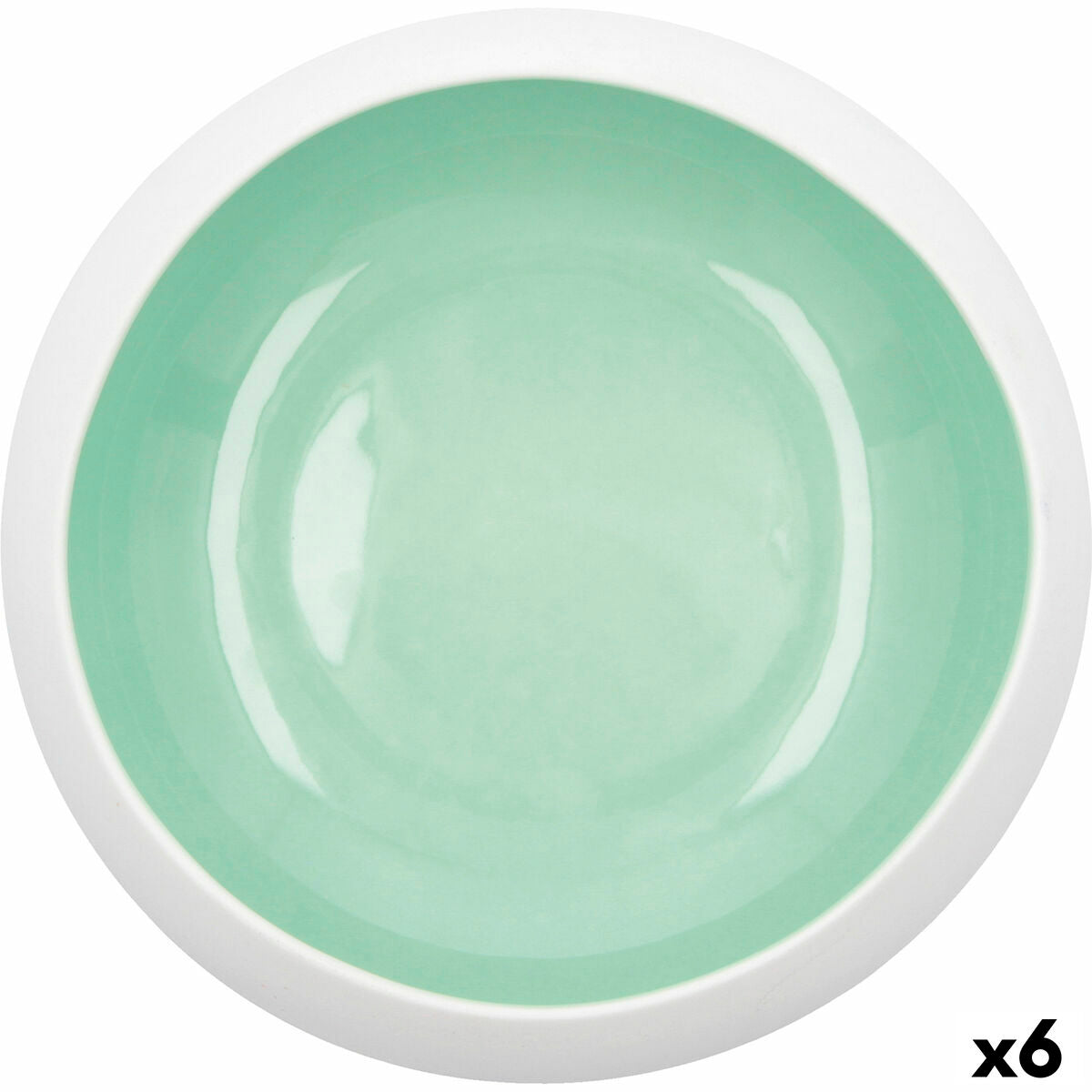 Skål Ariane Organic Ceramic Green (16 cm) (6 enheder)