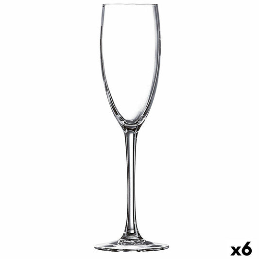 Champagneglas Luminarc La Cave Transparent Glas (160 ml) (6 enheder)